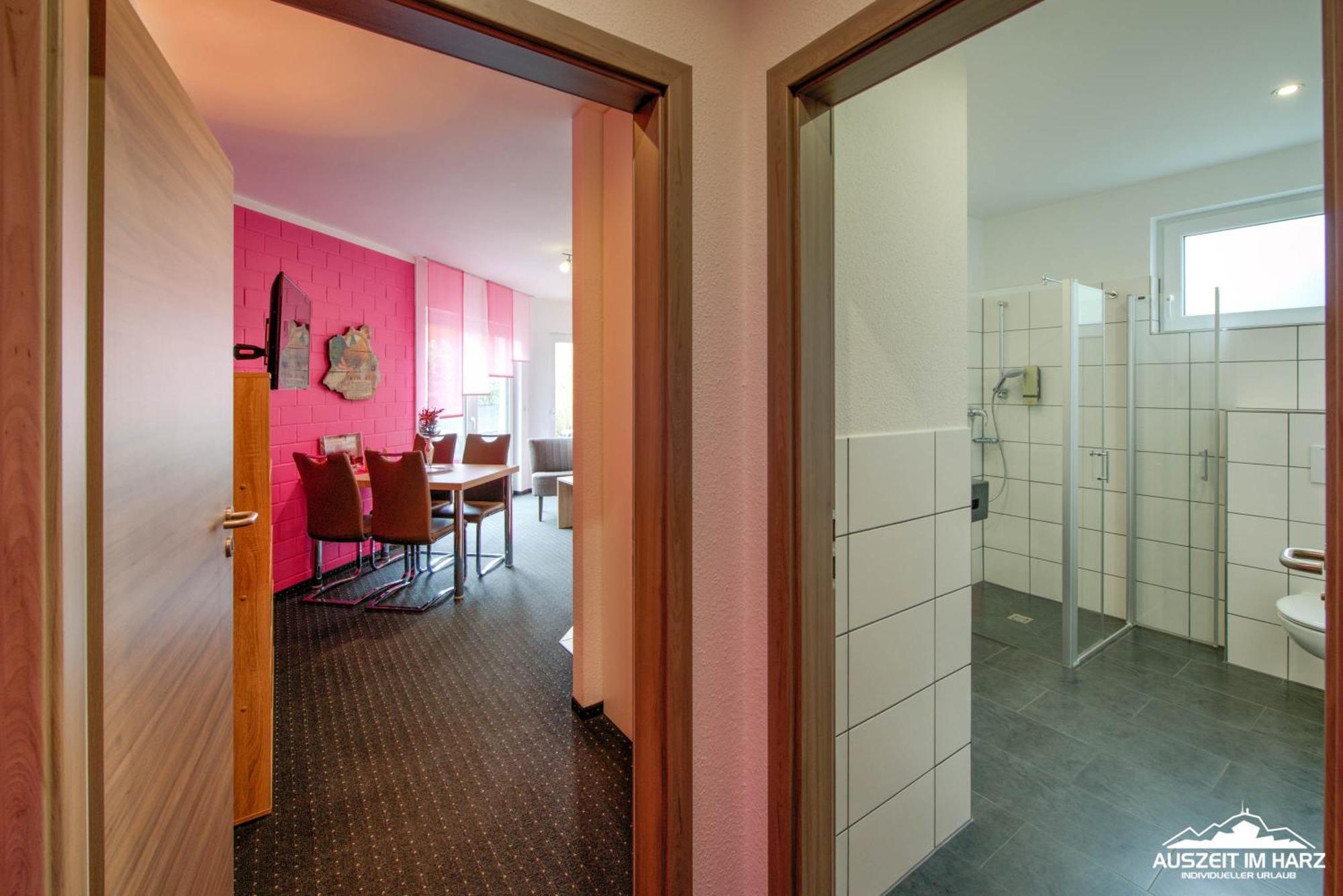 Auszeit-Im-Harz Haus 6 Wohnung 4 韦尼格罗德 外观 照片